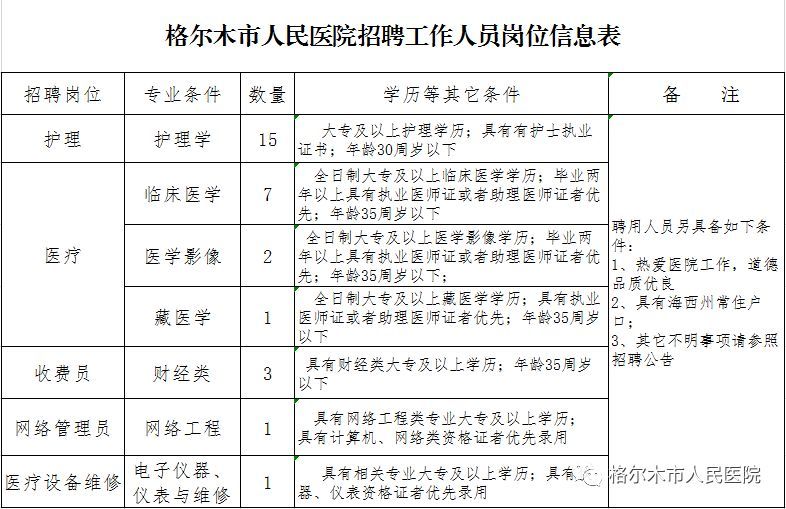 格尔木最新招聘信息概览