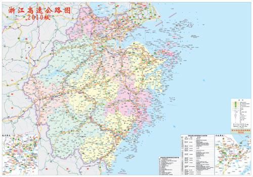 浙江高速地图最新概览